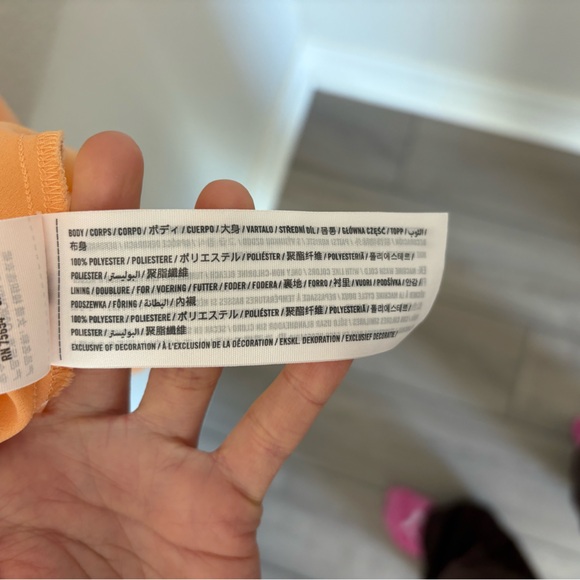 Abercrombie Peach Slip Dress - Picture 8 of 10